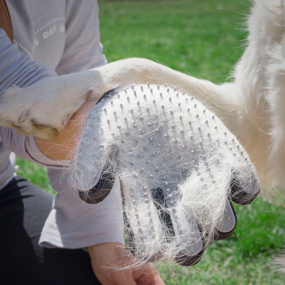 Pet Brush & Massage Glove Relpet InnovaGoods-7