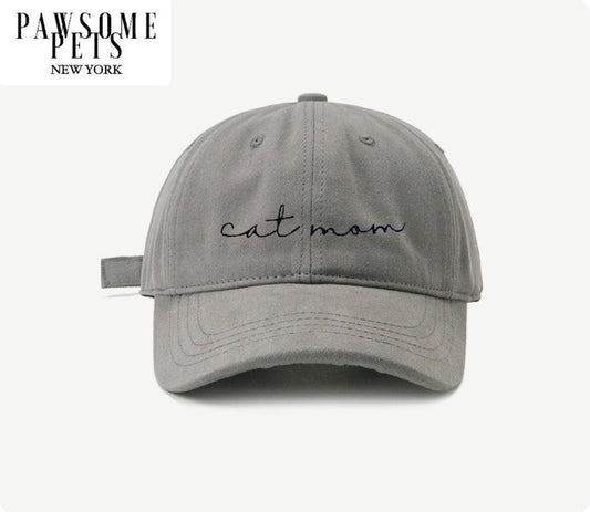 CAT MOM HAT - GREY-0