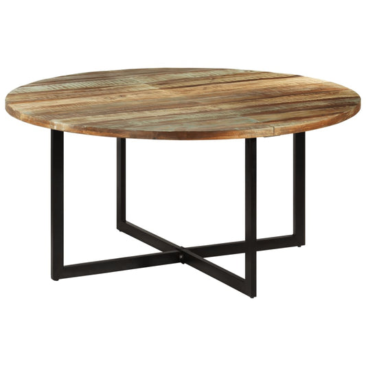 NNEVL Dining Table 150x75 cm Solid Wood Reclaimed-0